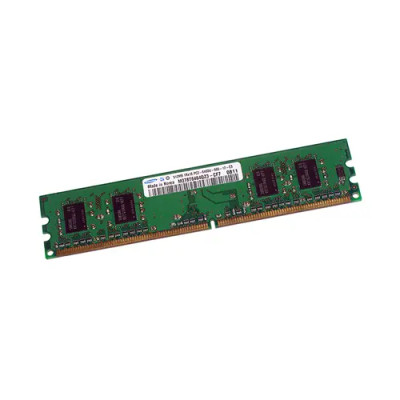 Samsung 512MB PC2-6400 DDR2-800MHz Memory Module for 240-Pin DIMM - M378T6464QZ3-CF7 - Non-ECC Unbuffered CL6