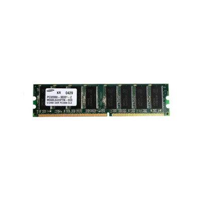 Samsung 512MB DDR2-400MHz Memory Module for PC2-3200 DIMM - M378T6553BGO-CCC - Compatible with various devices