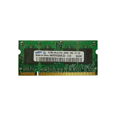 Samsung 512MB PC2-5300 DDR2-667MHz Memory Module for 240-Pin DIMM - Single Rank, Non-ECC, CL5 - Compatible with Servers