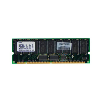 M390S3320ET1-C7A - Samsung 256MB 133MHz PC133 ECC Registered 168-Pin RDIMM