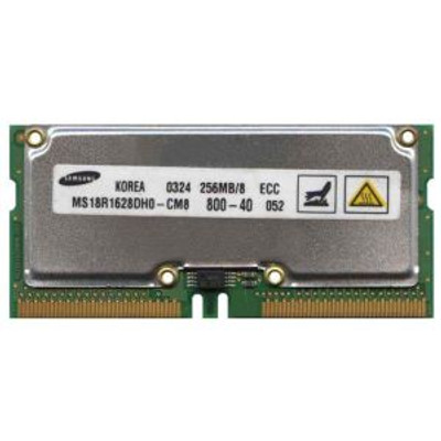 MS18R1628DHO-CM8CI - Samsung 256MB PC800 800MHz ECC 40ns 160-Pin SoRimm Memory Module