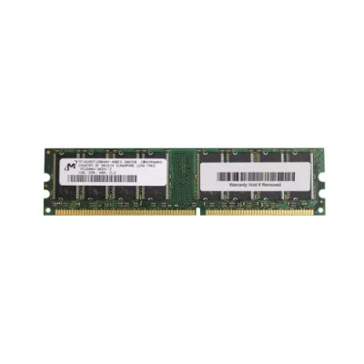 Micron 1GB PC3200 DDR-400MHz Memory for Desktops - Dual Rank, Non-ECC, 184-Pin DIMM - Compatible with Various Systems