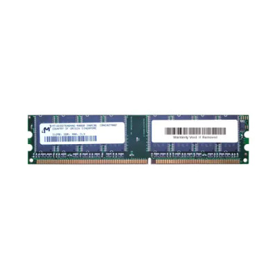 MT16VDDT6464AG-40BGB - MICRON 512MB PC3200 DDR-400MHz CL3 184-Pin DIMM