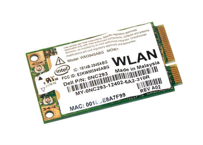 Dell Wireless 3945 Mini PCI Network Adapter for 802.11a/b/g - NC293-06 - Compatible with Mini-Card Slot Servers
