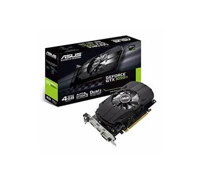 ASUS Nvidia Geforce GTX 1050 TI 4GB GDDR5 Graphics Card for PCI-Express 3.0 slots, HDMI/DisplayPort/DVI-D outputs ASUS Nvidia Geforce GTX 1050 TI 4GB GDDR5 Graphics Card for PCI-Express 3.0 slots, HDMI/DisplayPort/DVI-D outputs