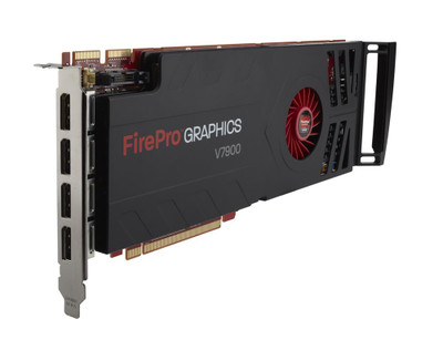 HP AMD FirePro V7900 2GB GDDR5 DisplayPort Graphics Card for PCI-Express 2.1 x16 - Compatible with QF970AV Servers