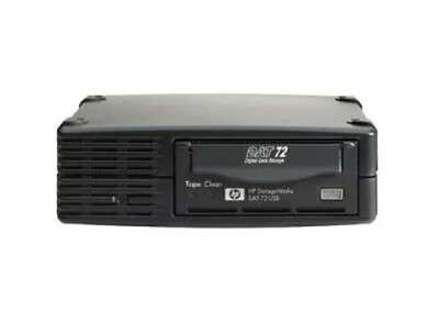 HP StorageWorks 36/72GB DDS-5 DAT72 SCSI External Tape Drive for Data Backup and Storage