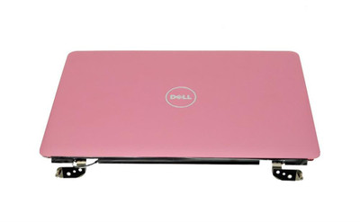 Dell Inspiron 1545 LCD back cover and hinges for T236P, laptop repair parts, compatible with Dell laptops.