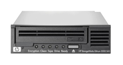 HP Storage LTO-5 Ultrium 3000 SAS half-height rackmount external tape drive for data backup and storage in server racks