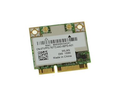 TVFF3 - Dell 802.11ac Dual Band Bluetooth 4.0 WiFi Card