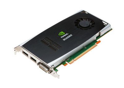 HP Nvidia Quadro FX1800 768MB GDDR3 Video Graphics Card for PCI-Express X16 with DVI-I and DisplayPort connections, SKU