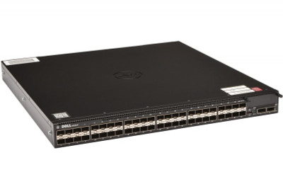 Dell FWYM4 48-Ports 10Gbps Gigabit Ethernet SFP+ Layer 3 Managed Switch with 2x 40Gbps QSFP+ Ports, Rack-mountable