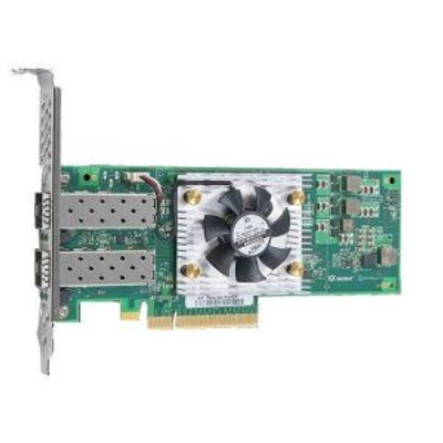 XFHVH - Dell QLogic FastLinQ QL45212-DE Dual-Ports 25Gbps Full Height SFP28 Network Adapter