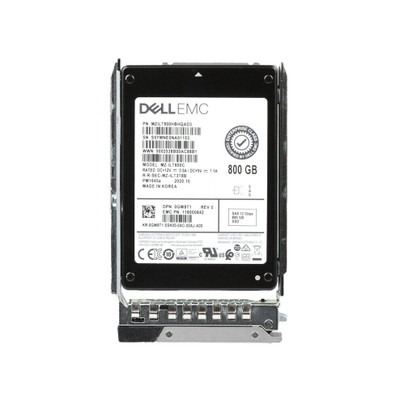DELL GW8T1 800gb Mixed Use Tlc Sas 12gbps Nand Flash Small Form Factor Sff 2.5 Inch Solid State Drive Ssd For Dell Emc 14g Poweredge Server
