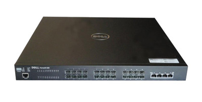 Dell Force10 S25 24-Ports SFP Switch Y6DG7, Ethernet Network Switch for Data Centers, Rack Mountable