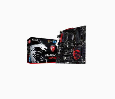 MSI Z87-G45 GAMING Desktop Motherboard Intel Z87 Express Chipset LGA-1150 - Gaming Motherboard for Intel CPUs