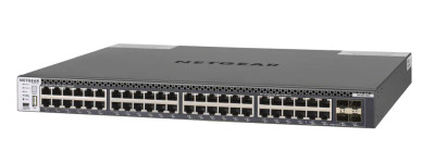 Netgear ProSafe M4300-48X Layer 3 Network Switch, 48 Ports, XSM4348CS-100NES, for advanced networking applications