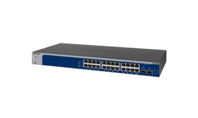 XS724EM - NetGear 24-Port 10GBase-T 2-Port SFP+ Layer 3 Network Switch