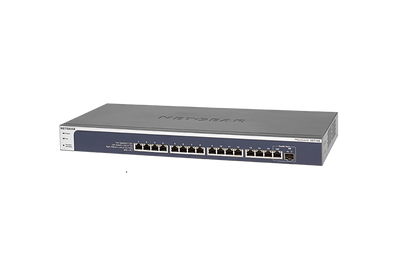 XS716E - NetGear ProSafe 16-Port 10GBase-T with 1-Port SFP+ Combo Managed Layer 2 Ethernet Plus Switch