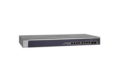 NetGear ProSafe XS708T 8-Port Gigabit Ethernet Smart Switch with 2x SFP+ Combo Ports - Ideal for small businesses
