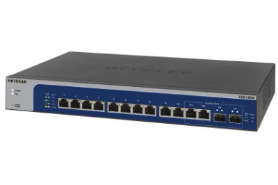 XS512EM-100AJS - NetGear 12-Port 10GBase-T 2-Port SFP+ Layer3 Network Switch