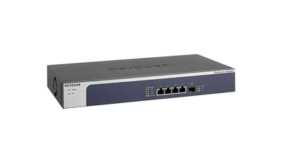 XS505M-100AJS - NetGear 4-Port Multi-Gigabit 10GBase-T SFP+ Network Switch