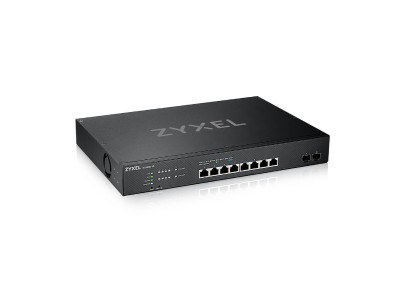 XS1930-10 - ZYXEL XS1930-10 - Ethernet Switch - 8 Ports - 2 Layer Supported - Modular - Optical Fiber Twisted Pair - Lifetime Limited