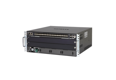 XCM8903SF - NetGear M6100-44GF3 40x Fiber SFP and 2x 10GBase-T 2x Fiber SFP+ Managed Chassis Switch