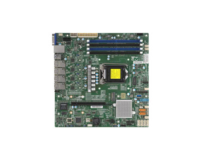 X11SCL-LN4F - SuperMicro LGA1151 C242 Micro-ATX DDR4 4-DIMM Motherboard