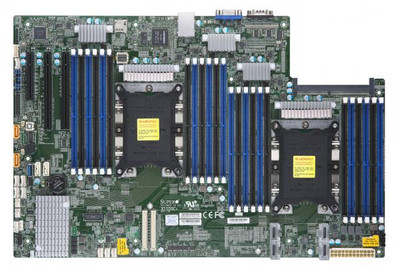 Supermicro X11DSC+ Intel Xeon Scalable DDR4 Server Motherboard for LGA-3647 CPUs