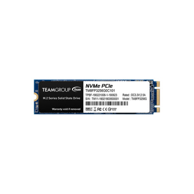TeamGroup MP32 256GB M.2 NVMe SSD for high-speed data storage in laptops and desktops