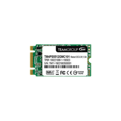 TeamGroup TM4PS5 LITE 512GB M.2 2242 SSD for SATA 6Gb/s, compatible with servers and laptops