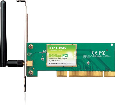 TL-WN350G - TP-LINK 54Mbps Wireless G PCI Adapter Network Card