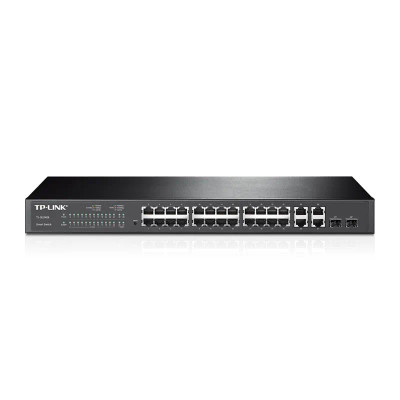 TL-SL2428 - TP-Link 24-Port 100Base-TX 4-Port 1GbE L2 Managed Network Switch