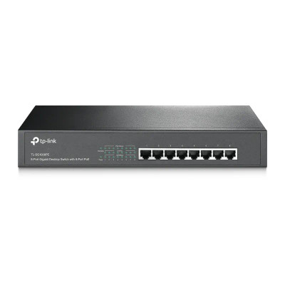 TL-SG1008PE - TP-Link 8-Port PoE+ Gigabit Network Switch