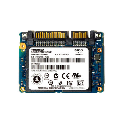 THNSNB030GMSJ - TOSHIBA 30GB SATA 3Gb/s Half Slim SSD