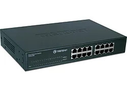 TRENDnet 16-Port Fast Ethernet Switch for Rackmount - TE100-S16 - RJ-45 10/100 Mbps