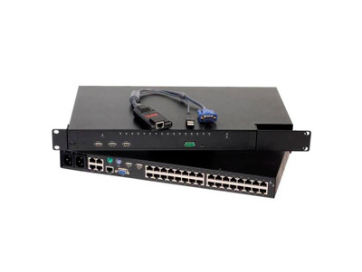 StarTech 16 Port 1u Rackmount USB Ps/2 Console KVM Switch for Server Racks