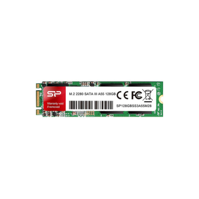 SU128GBSS3A55M28AB - Silicon Power 128GB SATA 6Gb/s M.2 2280 SSD