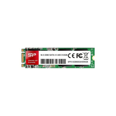 Silicon Power A55 512GB M.2 2280 SSD for SATA 6Gb/s - SP512GBSS3A55M28
