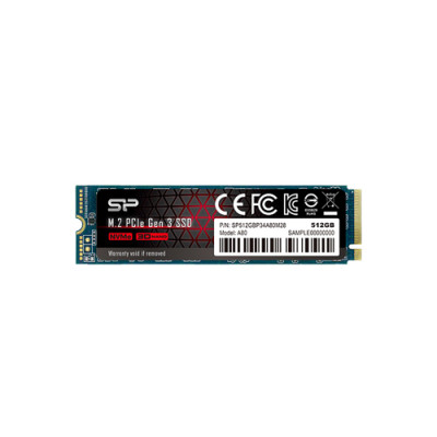 SP512GBP34A80M28 - Silicon Power 512GB PCIe 3.0 NVMe M.2 2280 SSD