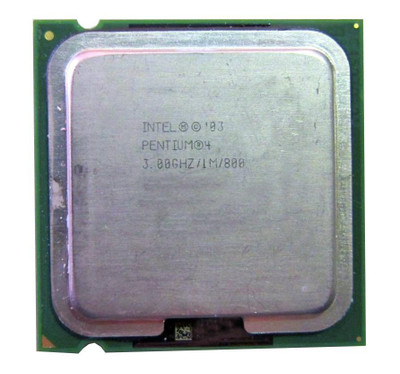 Intel Pentium 4 3.00GHz Processor for LGA775 Socket - SL7PU-1 - 1-Core, 800MHz FSB, 1MB L2 Cache - Computer CPU