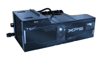 Dell KU128 System Cooling Heat Sink for XPS Series, compatible with XPS laptops, black aluminum design