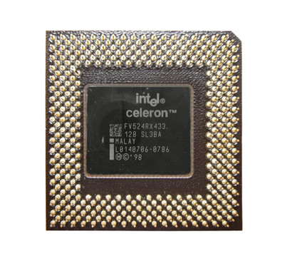 SL3BA3 - Intel Celeron 433MHz 128KB Socket 370 Processor