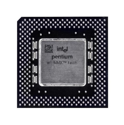 SL26J1 Intel Pentium MMX 1-Core 200MHz Processor for Socket PPGA296 Servers