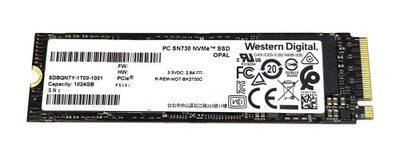 Western Digital PC SN730 1TB SED M.2 SSD for ProLiant DL360p Gen8 Servers