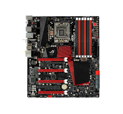 ASUS Rampage II Extreme Desktop Motherboard Intel Chipset ATX LGA-1366 DDR3 SDRAM compatible with Intel CPUs