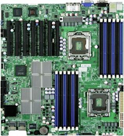 MBD-X8DTH-6F SuperMicro 5520 DP LGA1366 QC Max-96GB DDR3 Extended-ATX 7 PCI Express 16 VID 2Gbe SAS Server Motherboard