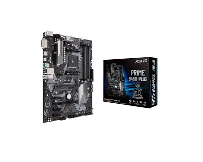 PRIMEB450-PLUS - Asus Prime B450-PLUS Desktop Motherboard AMD B450 Chipset Socket