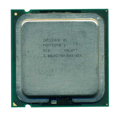 Intel Pentium D 930 2-Core 3.00GHz Processor for PLGA775 Socket - PD3000775-R - Compatible with server racks